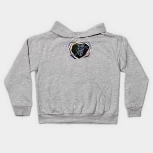 open heart 2 Kids Hoodie